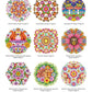 Woodland Mandalas Coloring Book