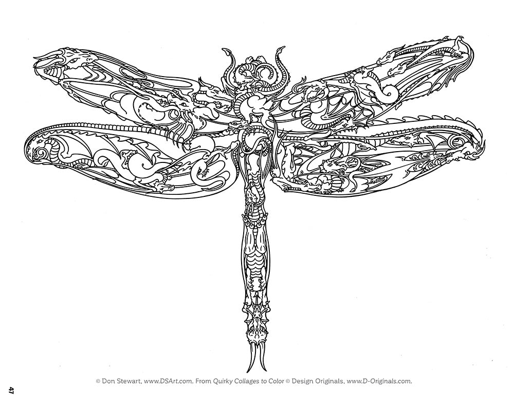 Quirky Collages to Color - Fox Chapel Publishing Co.