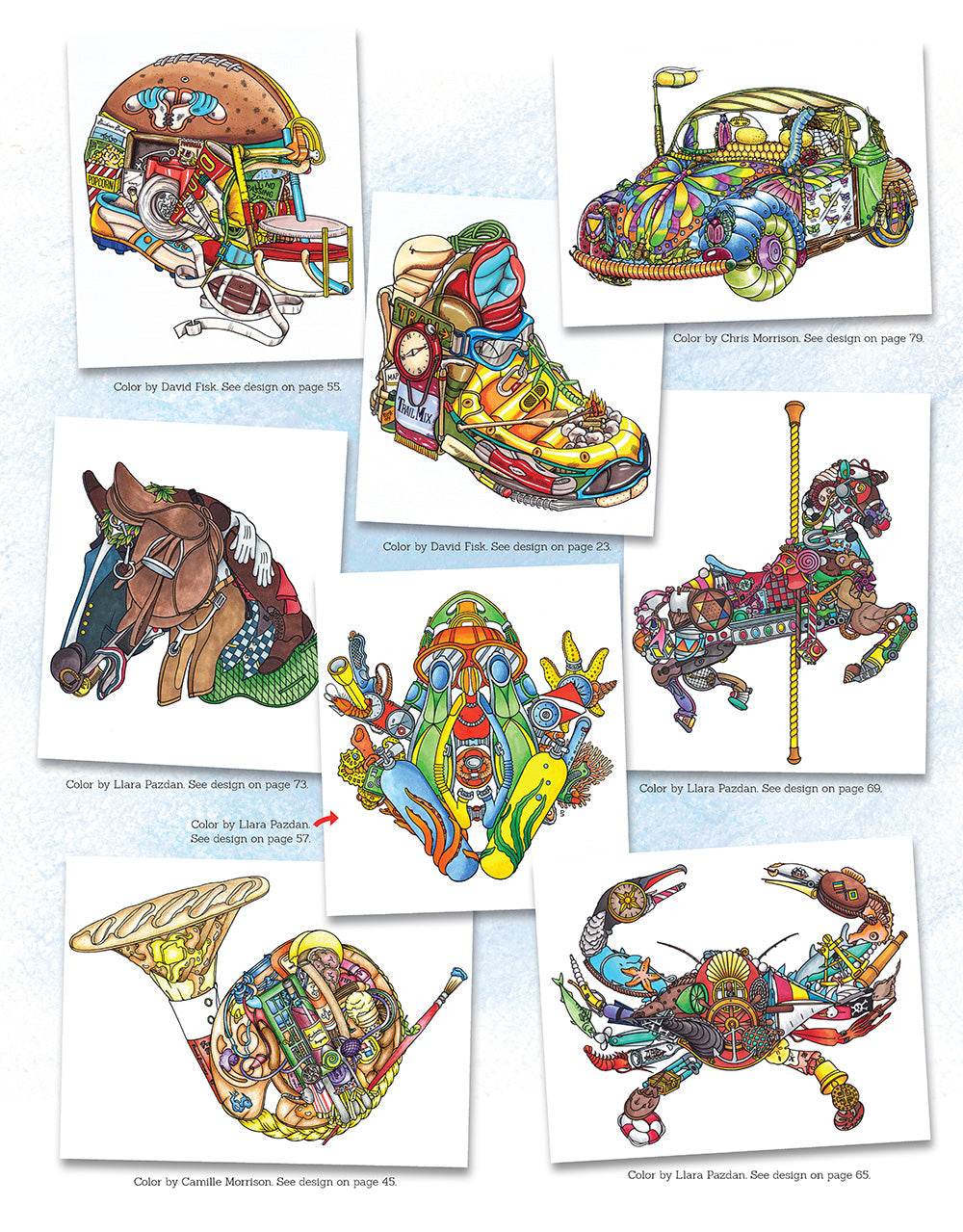 Quirky Collages to Color - Fox Chapel Publishing Co.