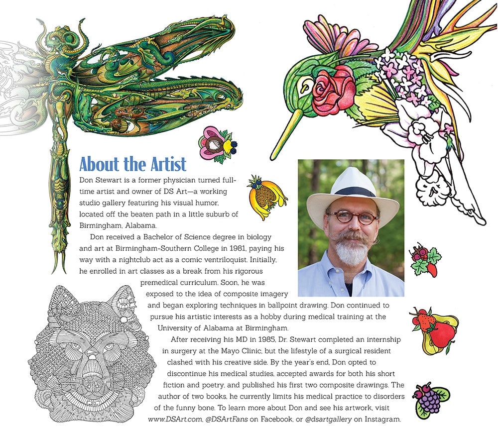 Quirky Collages to Color - Fox Chapel Publishing Co.