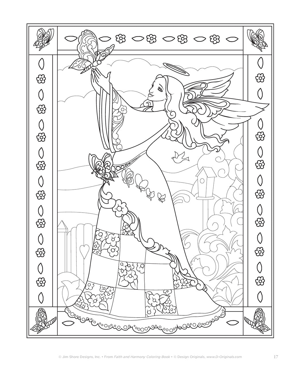 Faith and Harmony Coloring Book