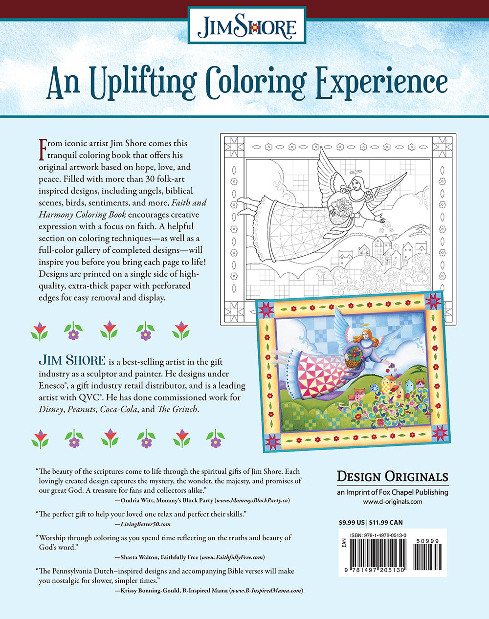 Faith and Harmony Coloring Book