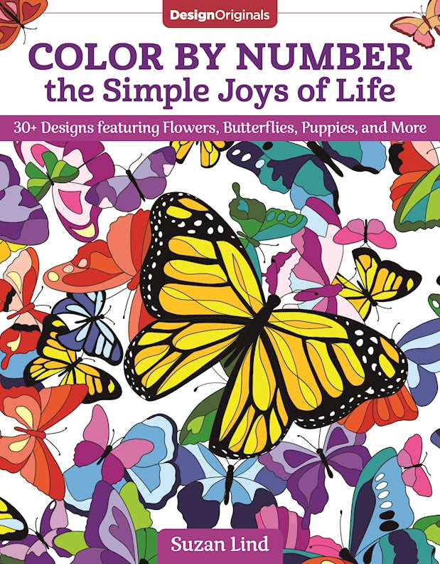 Color by Number the Simple Joys of Life - Fox Chapel Publishing Co.