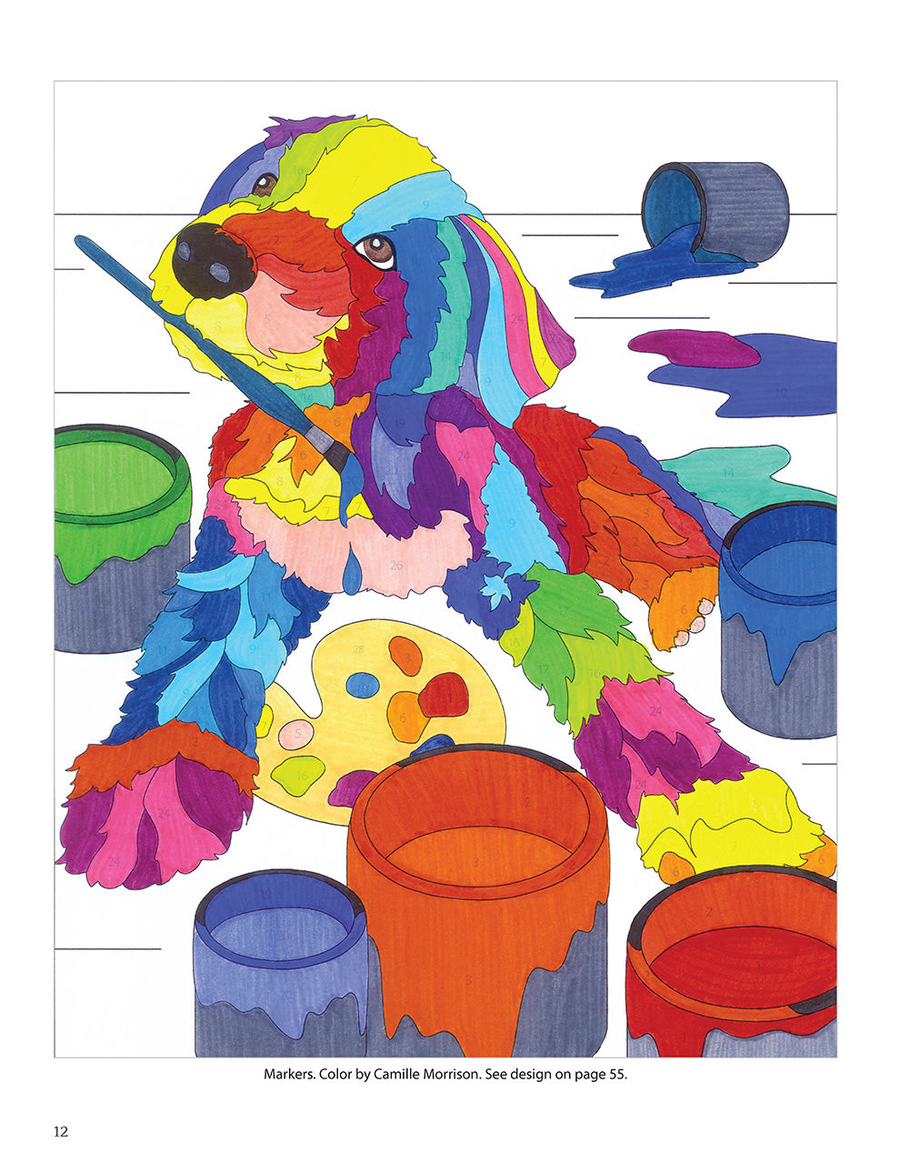 Color by Number the Simple Joys of Life - Fox Chapel Publishing Co.