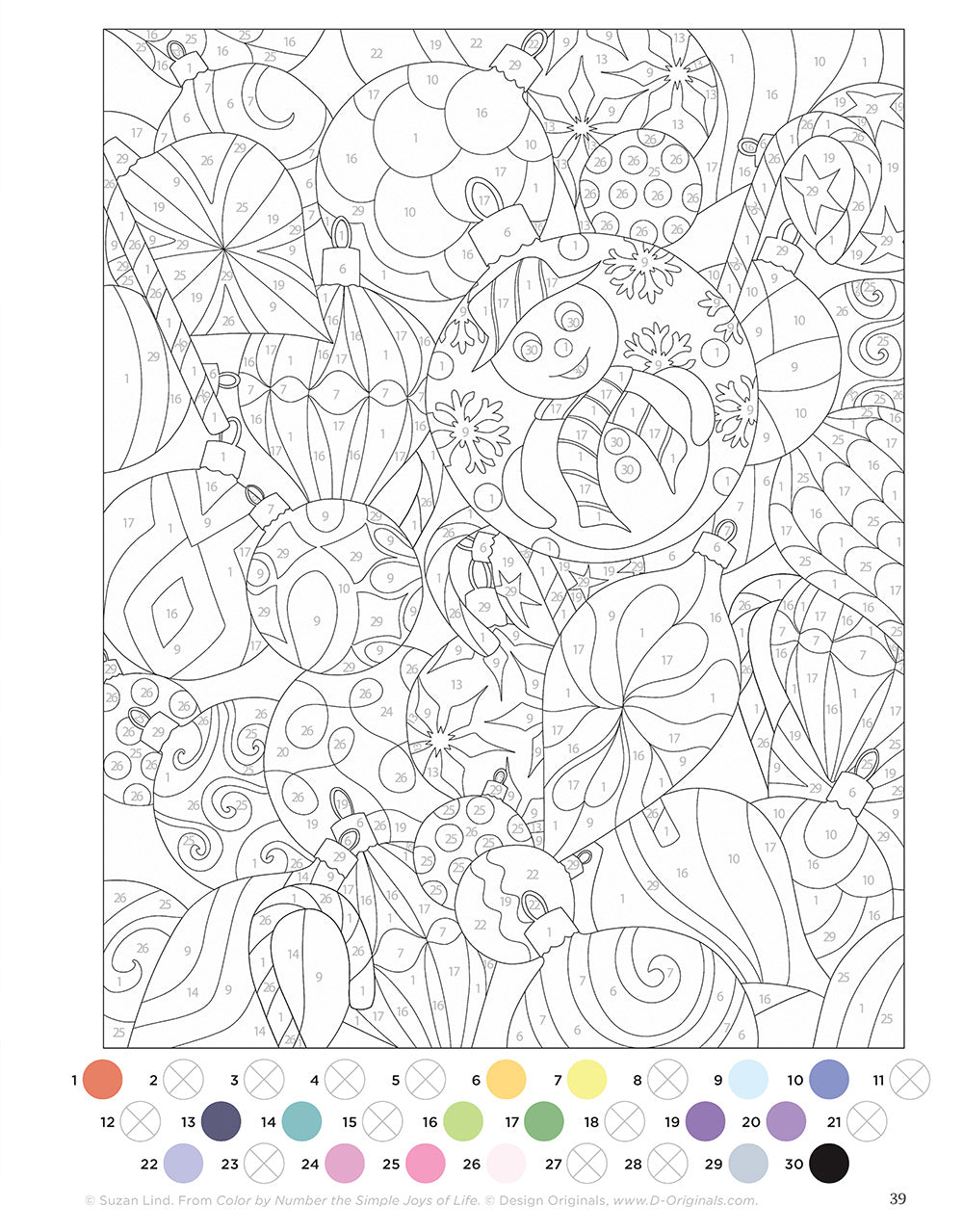 Color by Number the Simple Joys of Life - Fox Chapel Publishing Co.