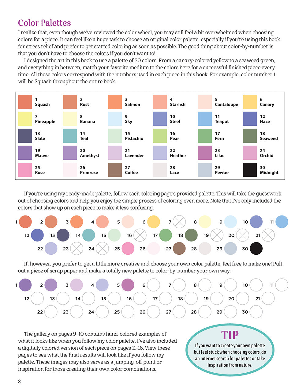 Color by Number the Simple Joys of Life - Fox Chapel Publishing Co.