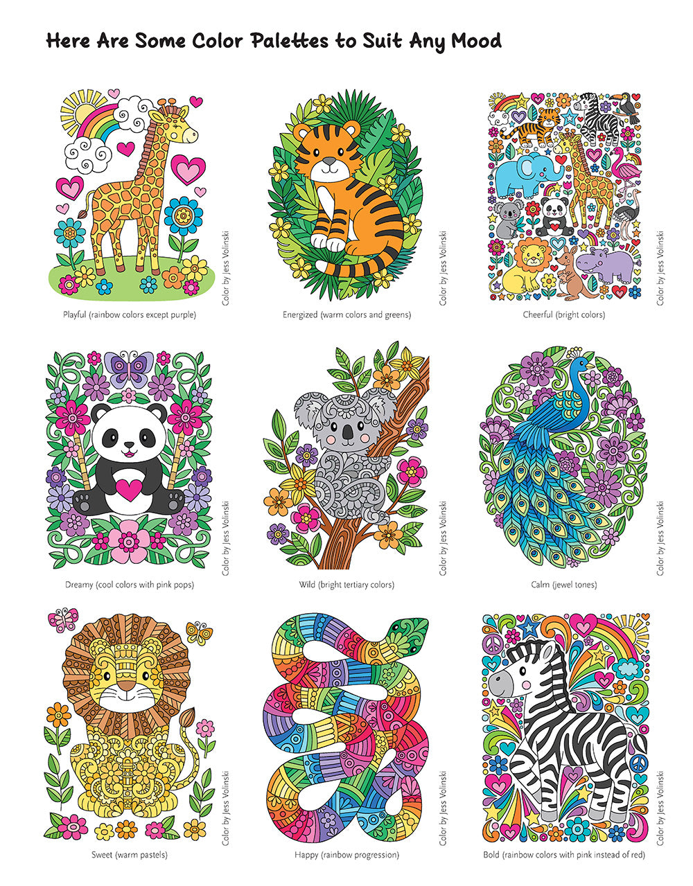 Notebook Doodles Wild Animals - Fox Chapel Publishing Co.