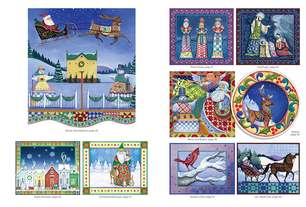 Jim Shore Holiday Traditions Coloring Book - Fox Chapel Publishing Co.