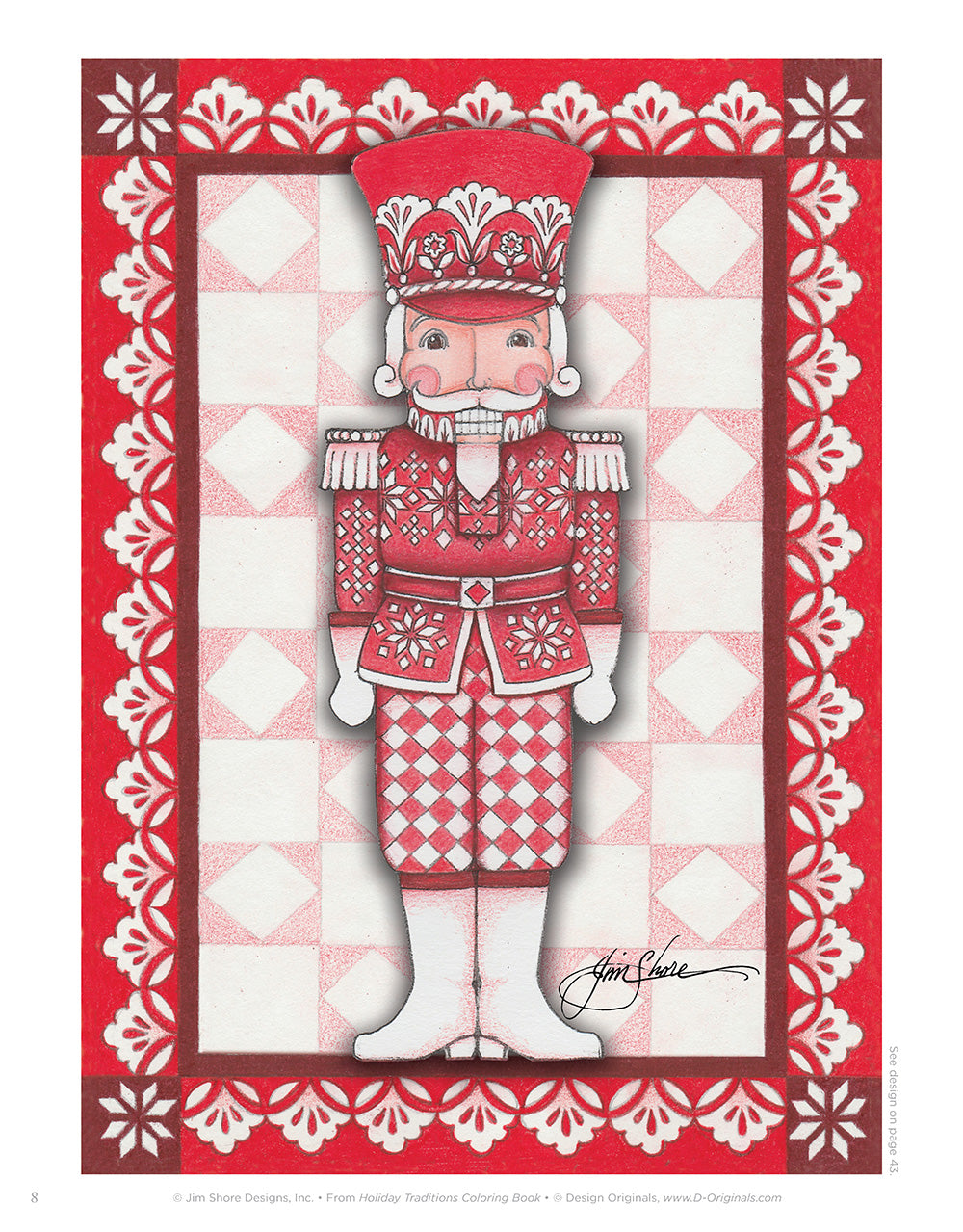 Jim Shore Holiday Traditions Coloring Book - Fox Chapel Publishing Co.