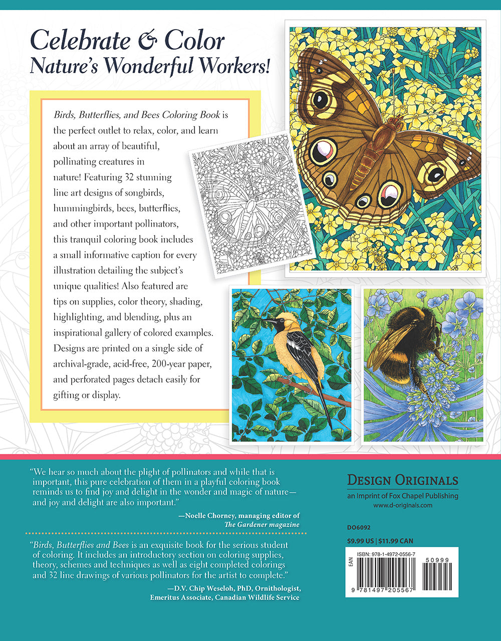 Birds, Butterflies, and Bees - Fox Chapel Publishing Co.