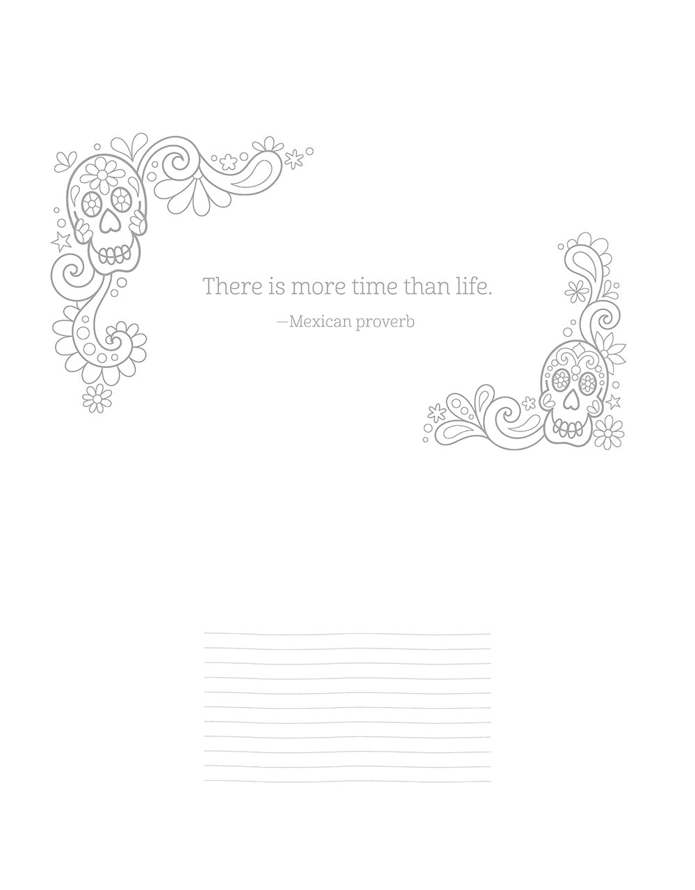 Ultimate Day of the Dead Coloring Book - Fox Chapel Publishing Co.