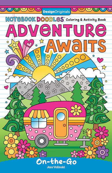 Notebook Doodles Adventure Awaits: Coloring and Activity Book [Book]