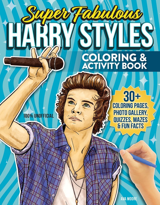 Super Fabulous Harry Styles Coloring & Activity Book