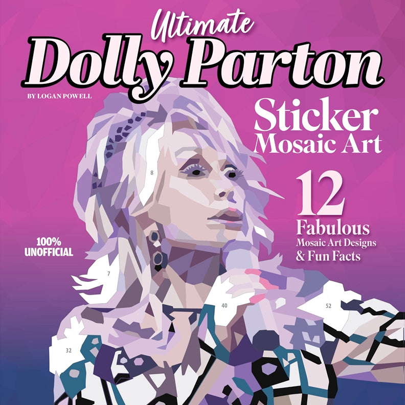 Ultimate Dolly Parton Sticker Mosaic Art