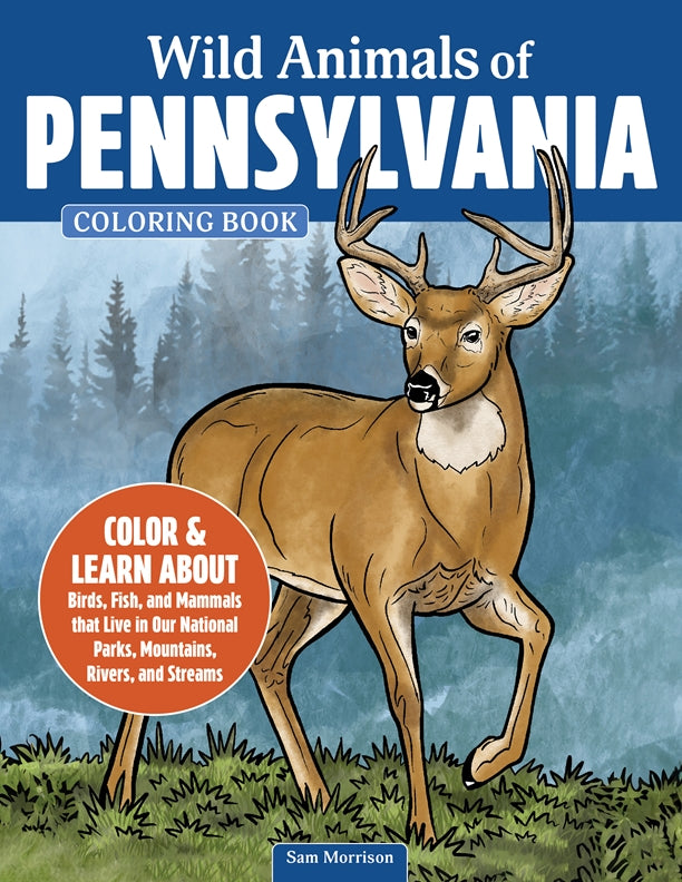 Wild Animals of Pennsylvania Coloring Book