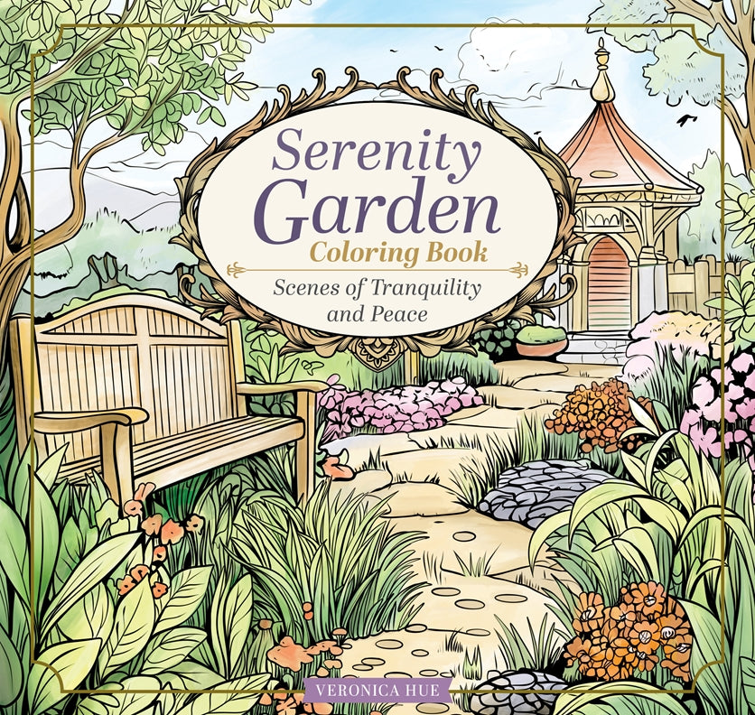 Serenity Garden Coloring Book