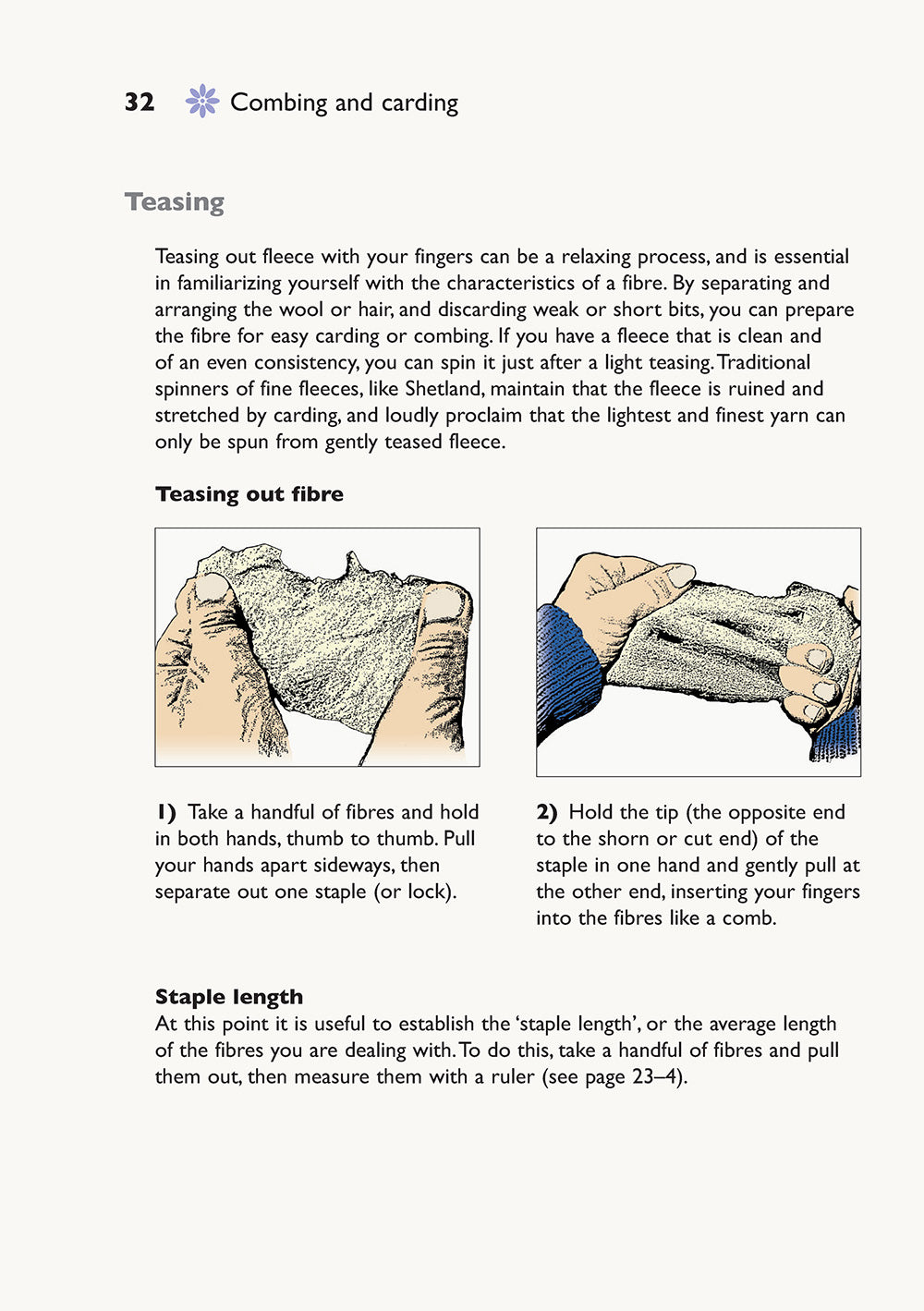 Self-Sufficiency: Spinning, Dyeing and Weaving