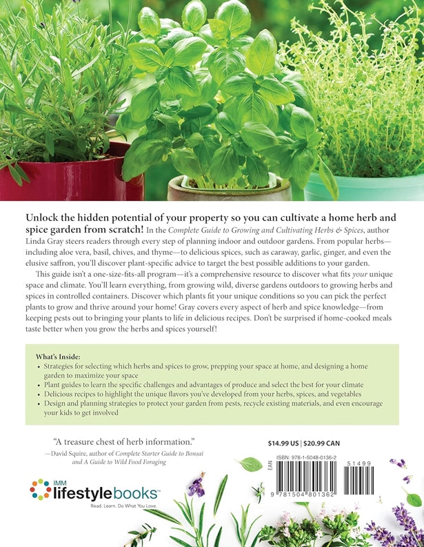 Complete Guide to Growing and Cultivating Herbs and Spices