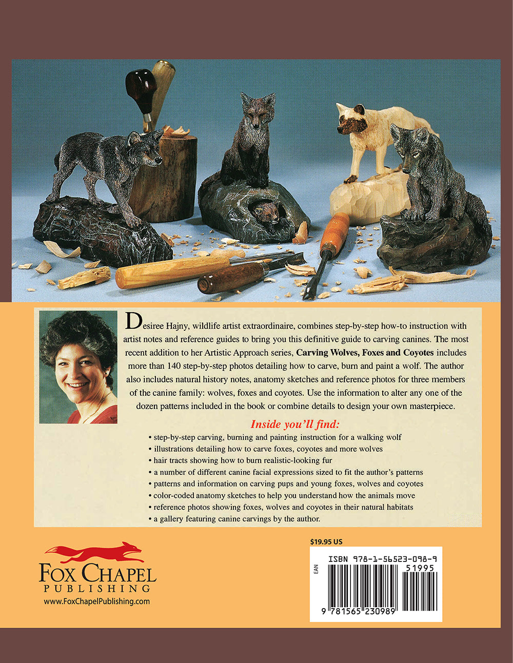 Carving Wolves, Foxes & Coyotes - Fox Chapel Publishing Co.