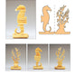 128 Compound Scroll Saw Patterns