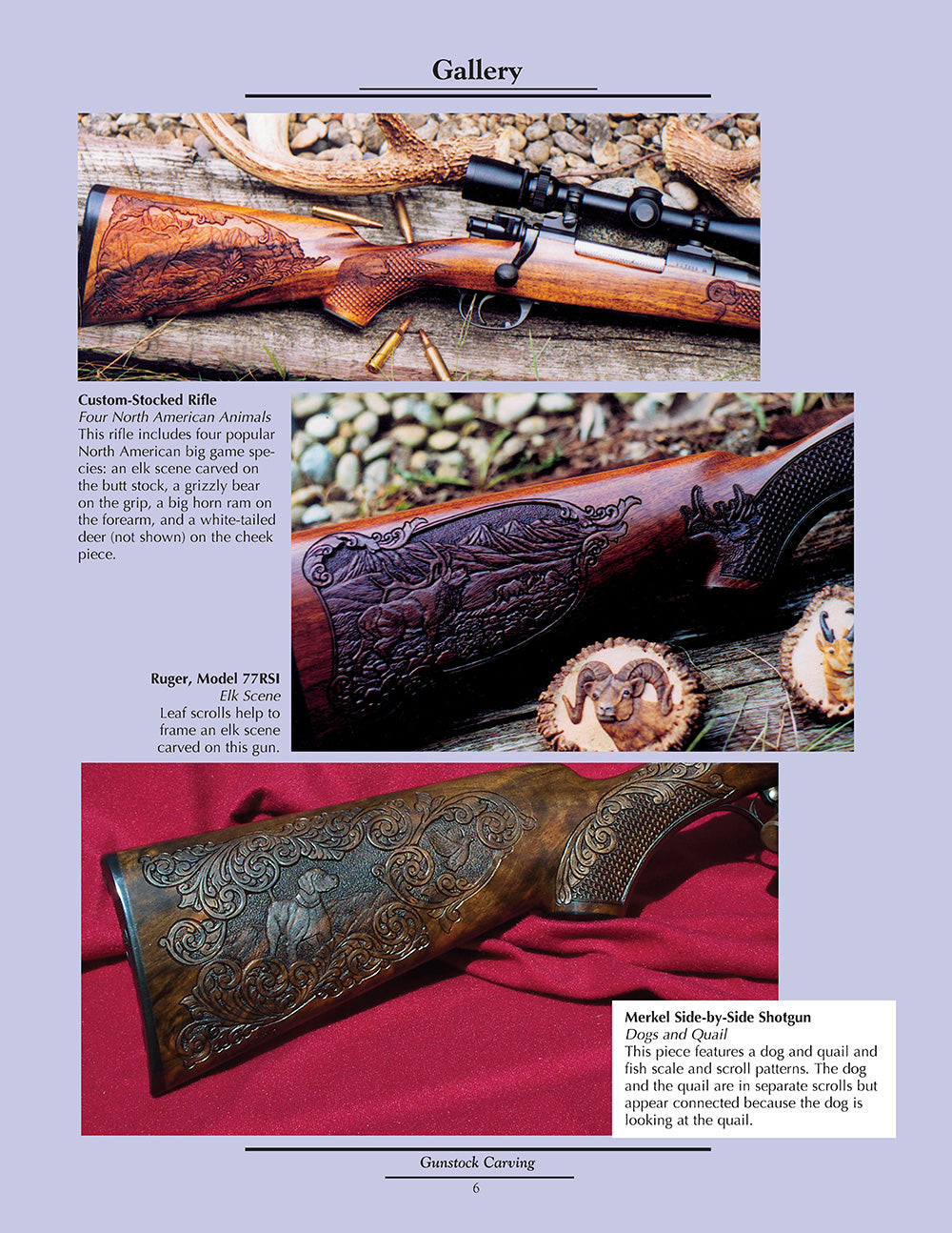 Gunstock Carving - Fox Chapel Publishing Co.