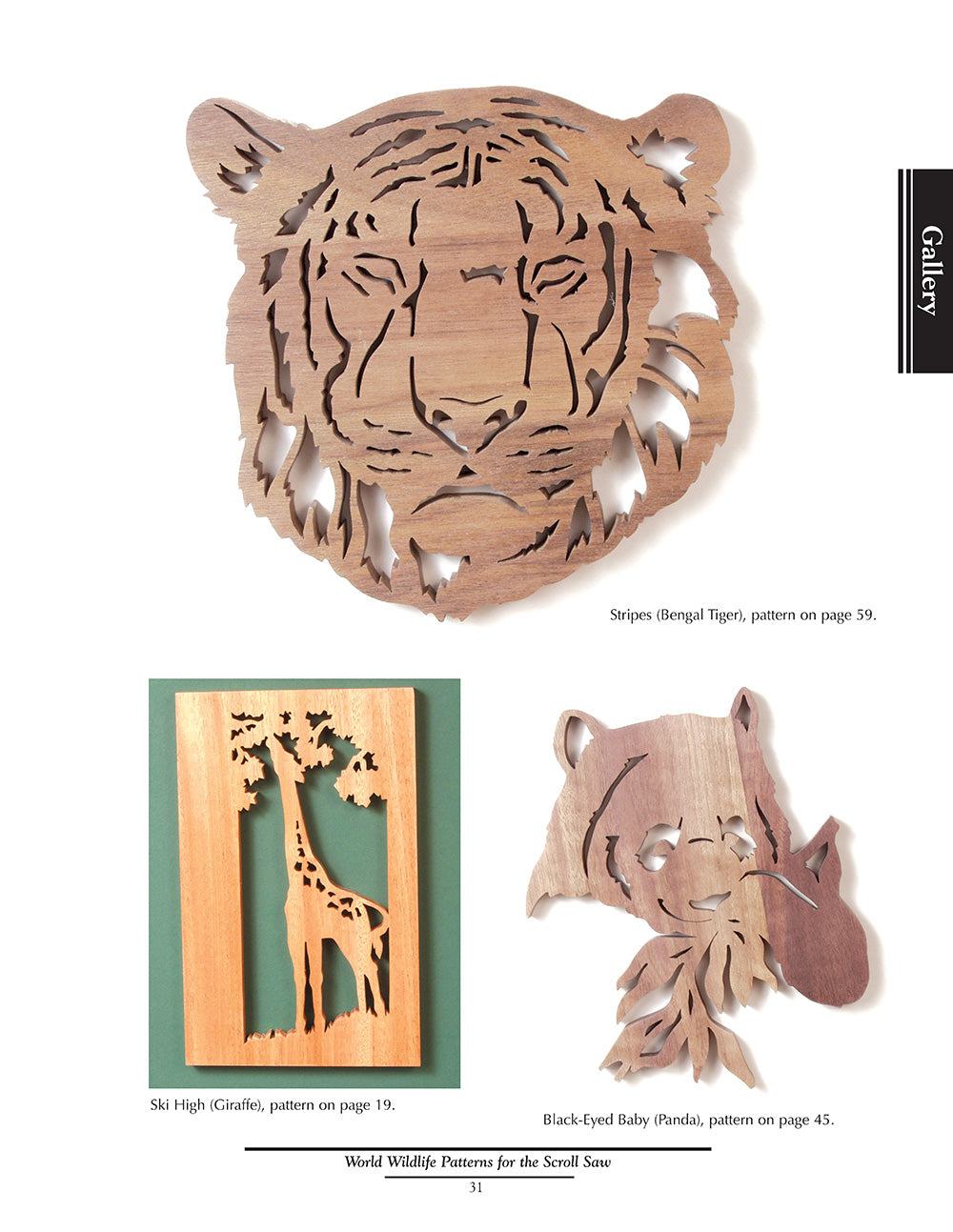 World Wildlife Patterns for the Scroll Saw - Fox Chapel Publishing Co.