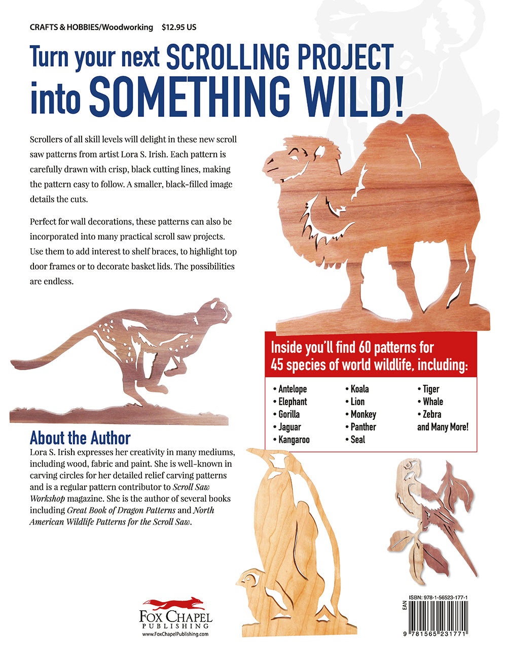 World Wildlife Patterns for the Scroll Saw - Fox Chapel Publishing Co.