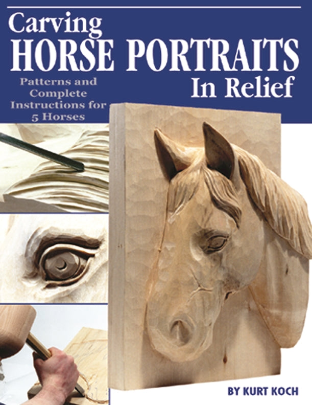 Carving Horse Portraits in Relief - Fox Chapel Publishing Co.