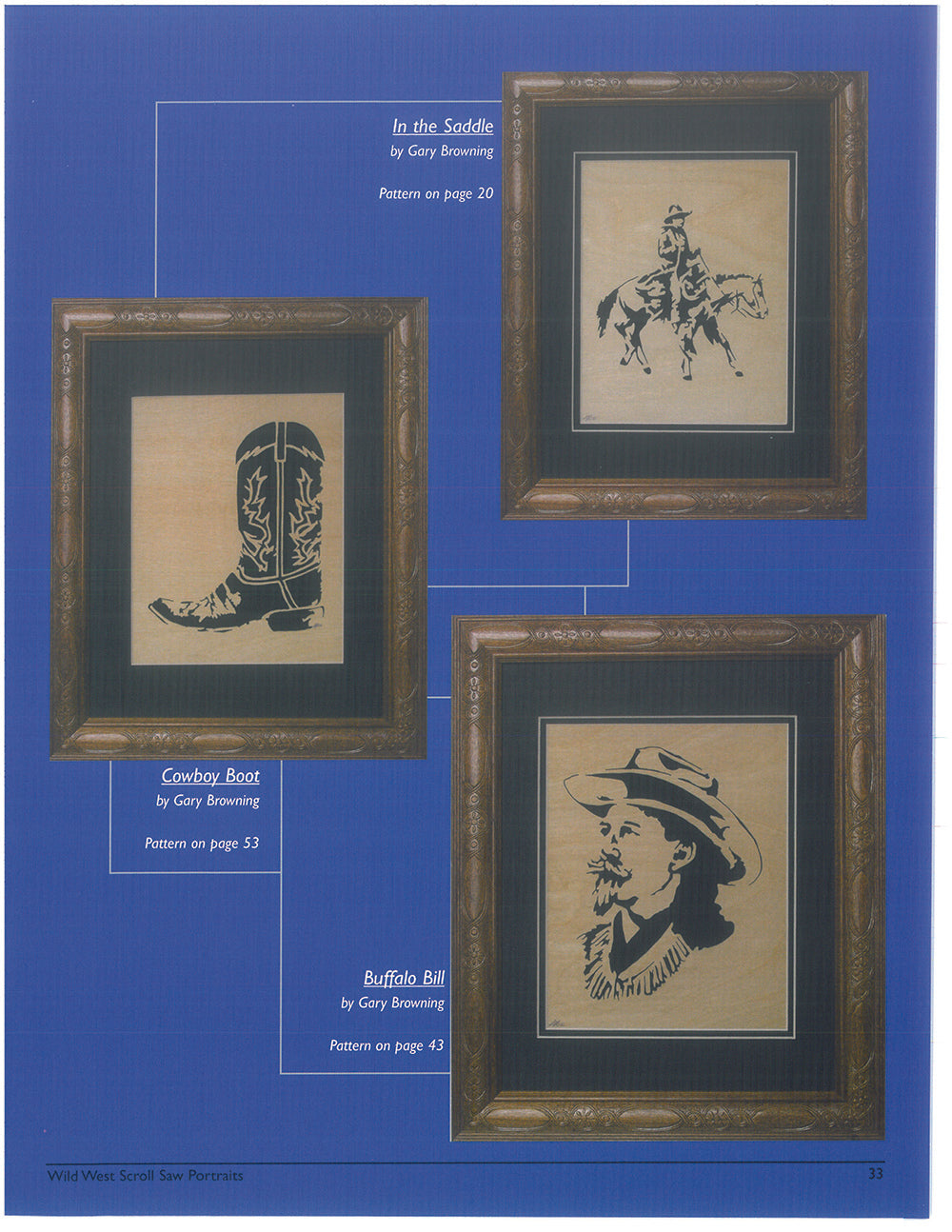 Wild West Scroll Saw Portraits - Fox Chapel Publishing Co.