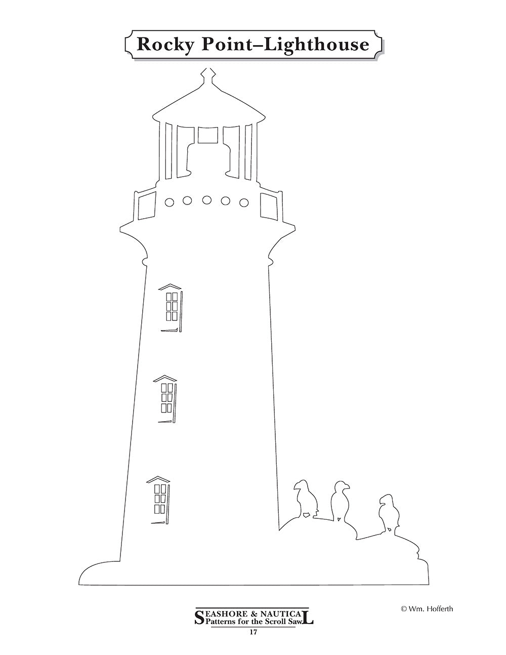 Seashore and Nautical Patterns for the Scroll Saw - Fox Chapel Publishing Co.