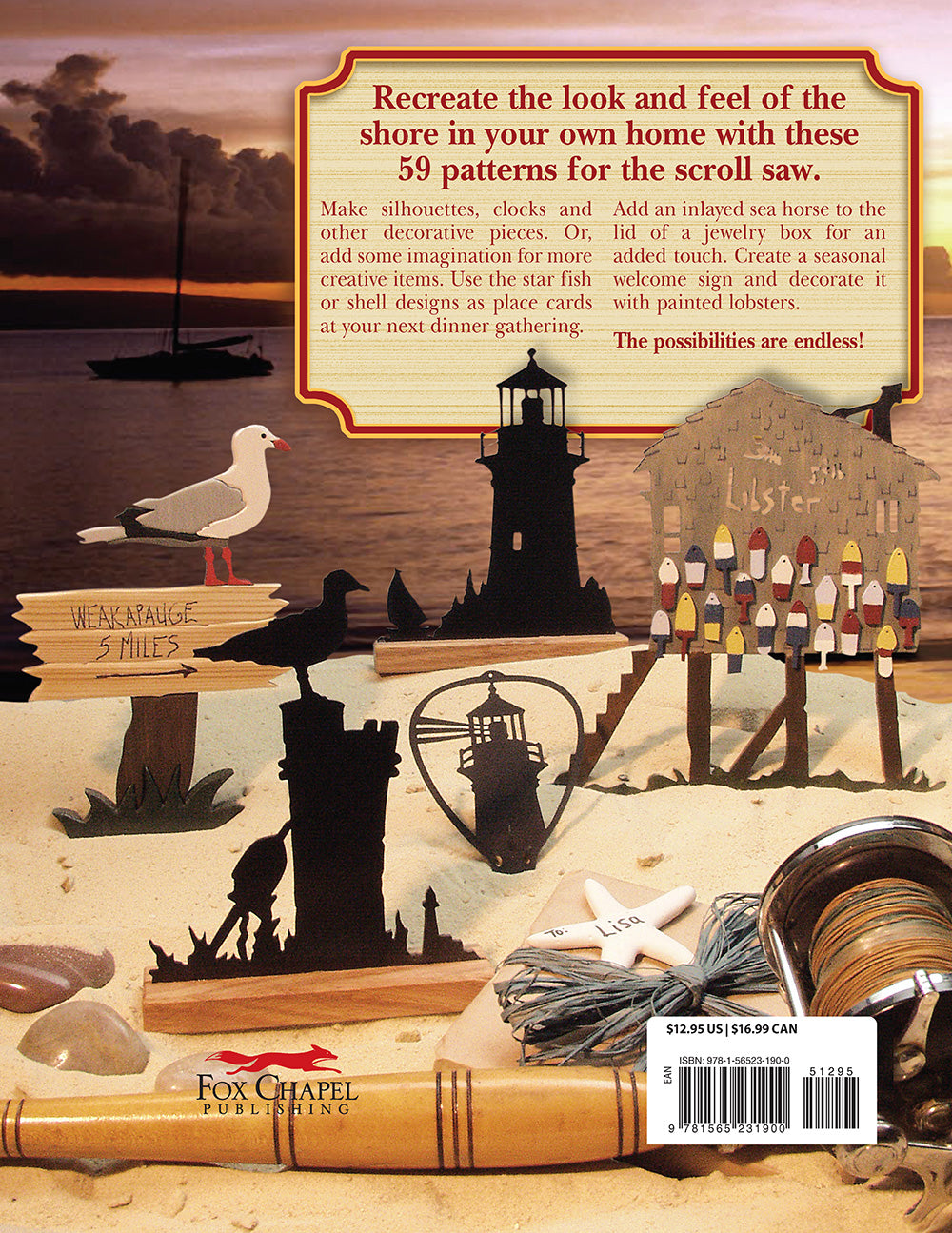 Seashore and Nautical Patterns for the Scroll Saw - Fox Chapel Publishing Co.