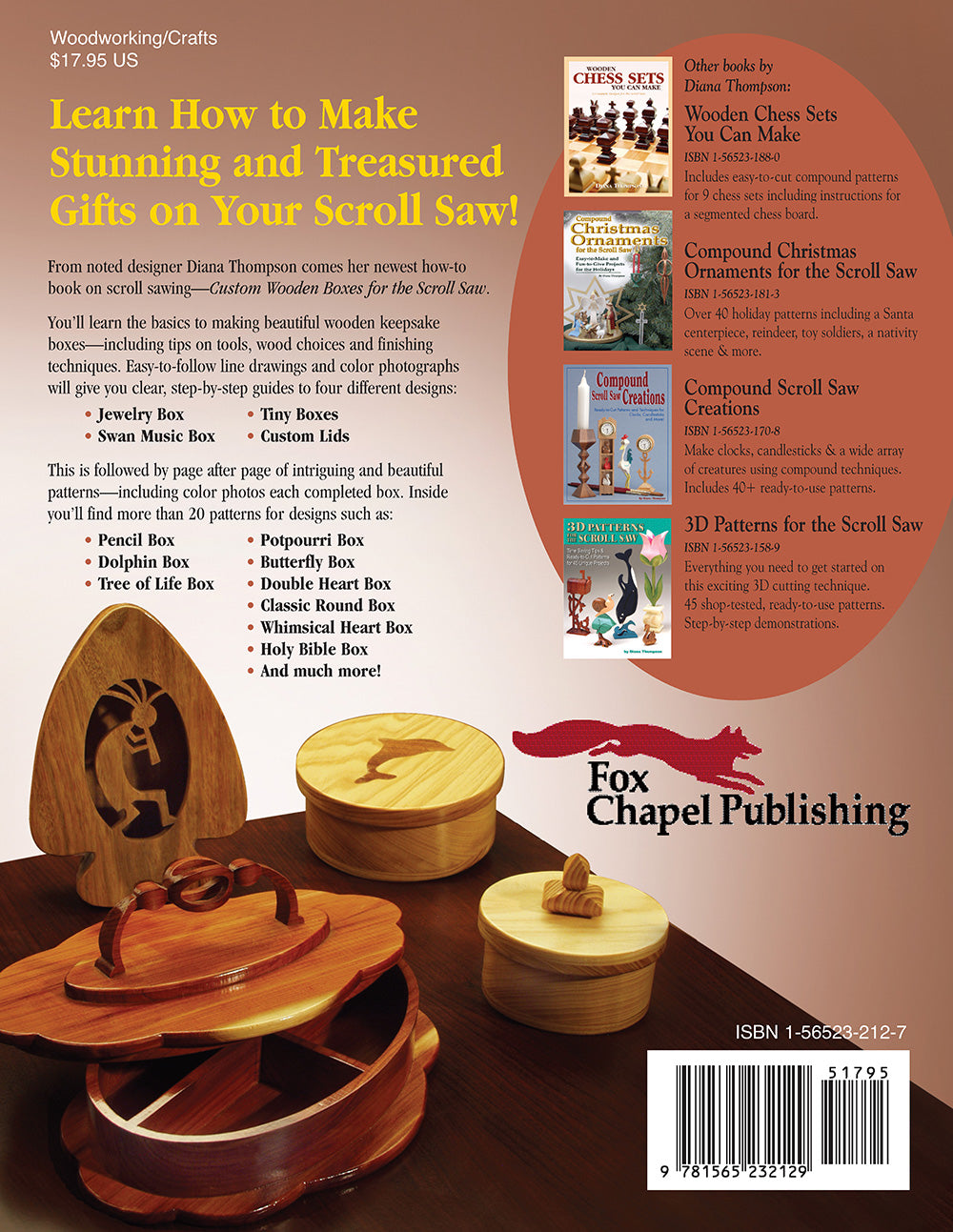 Custom Wooden Boxes for the Scroll Saw - Fox Chapel Publishing Co.