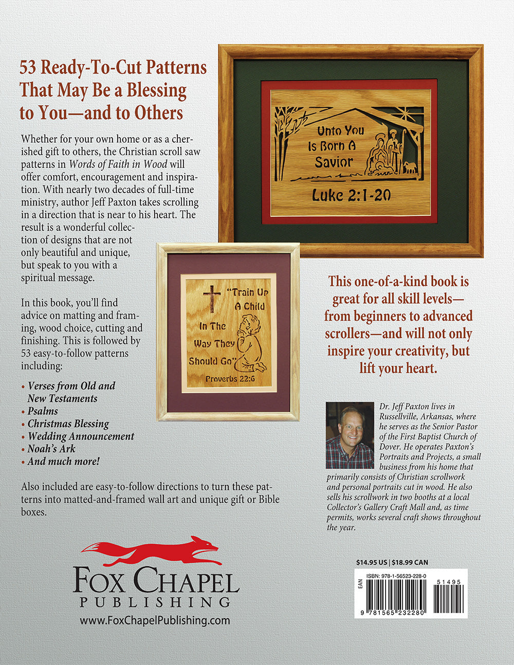 Words of Faith in Wood - Fox Chapel Publishing Co.