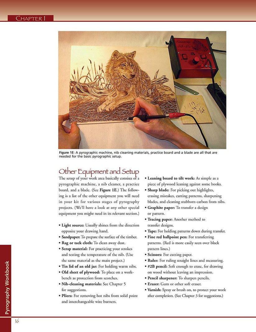 Pyrography Workbook – Fox Chapel Publishing Co.