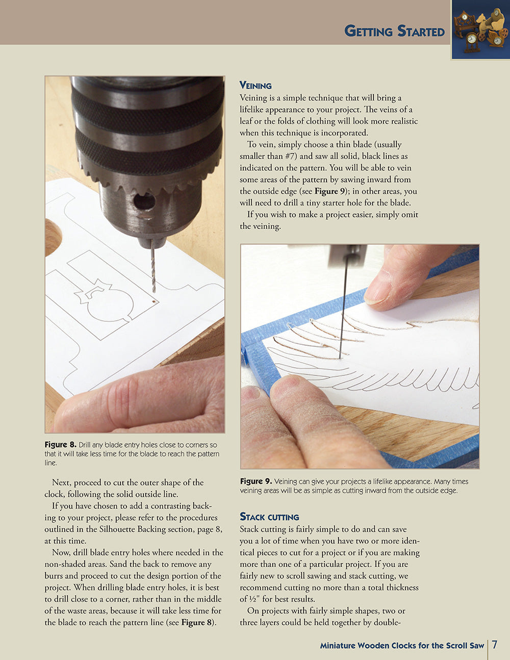 Miniature Wooden Clocks for the Scroll Saw - Fox Chapel Publishing Co.