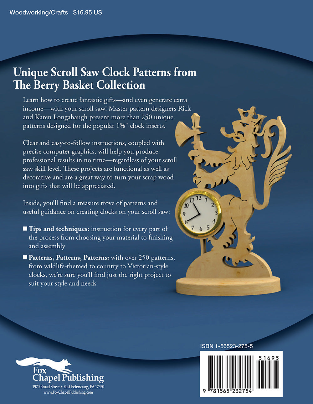 Miniature Wooden Clocks for the Scroll Saw - Fox Chapel Publishing Co.