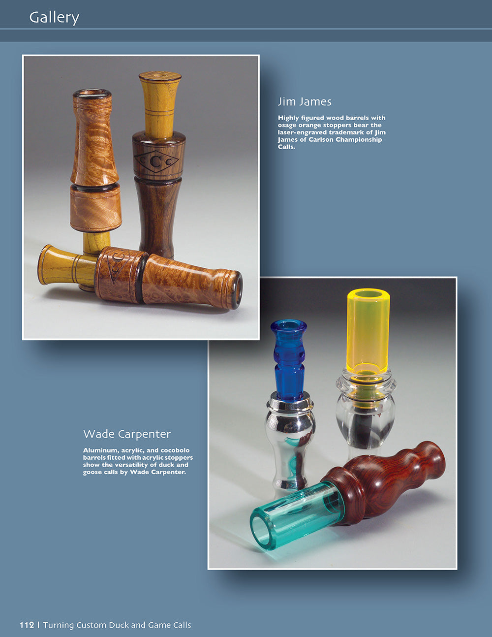Turning Custom Duck and Game Calls - Fox Chapel Publishing Co.