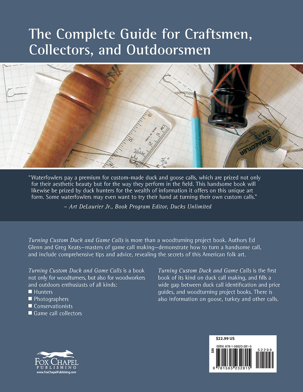 Turning Custom Duck and Game Calls - Fox Chapel Publishing Co.