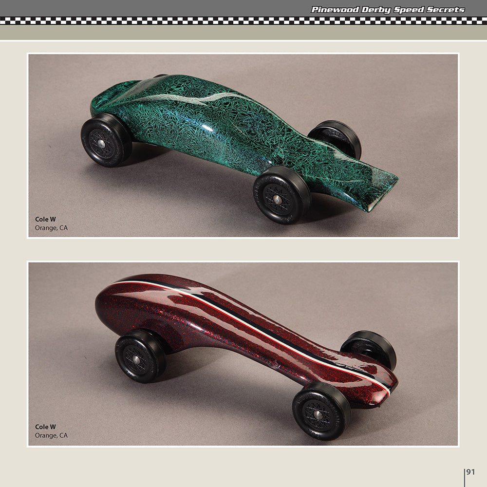 🏁 LIGHTNING FAST Pinewood Derby Car! By Derby Master! Over 1,100 Winners  Sold!