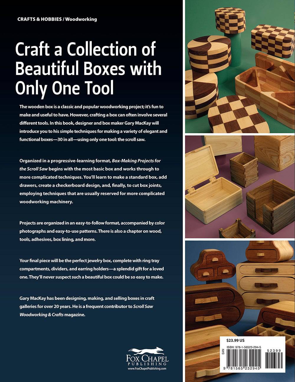 Box-Making Projects for the Scroll Saw - Fox Chapel Publishing Co.