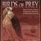 Illustrated Birds of Prey: Red-Tailed Hawk, American Kestral, & Peregrine Falcon