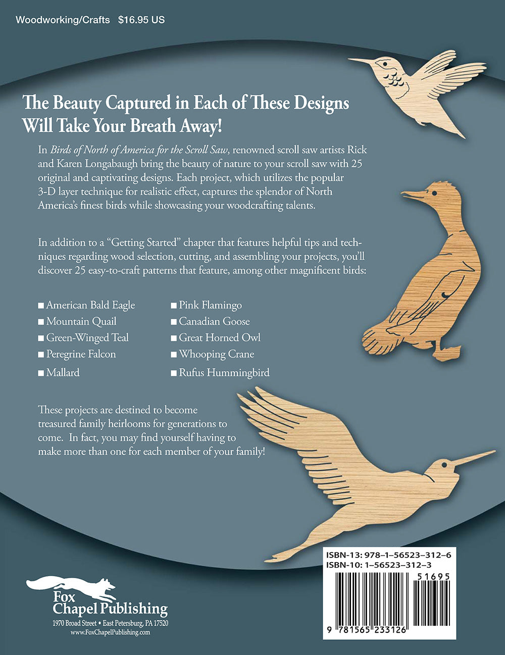 Birds of North America for the Scroll Saw - Fox Chapel Publishing Co.