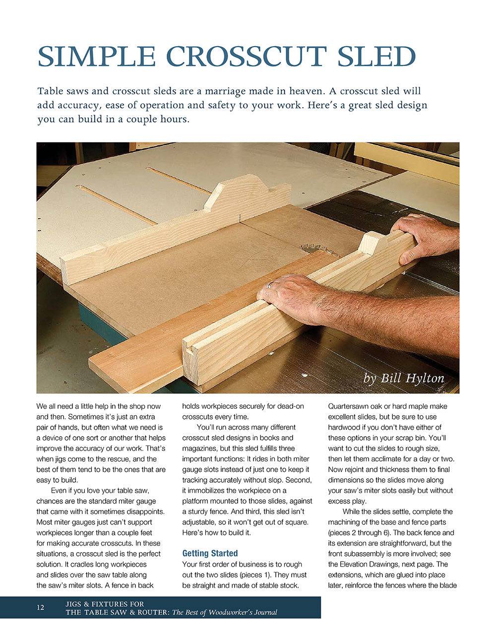 Jigs & Fixtures for the Table Saw & Router - Fox Chapel Publishing Co.