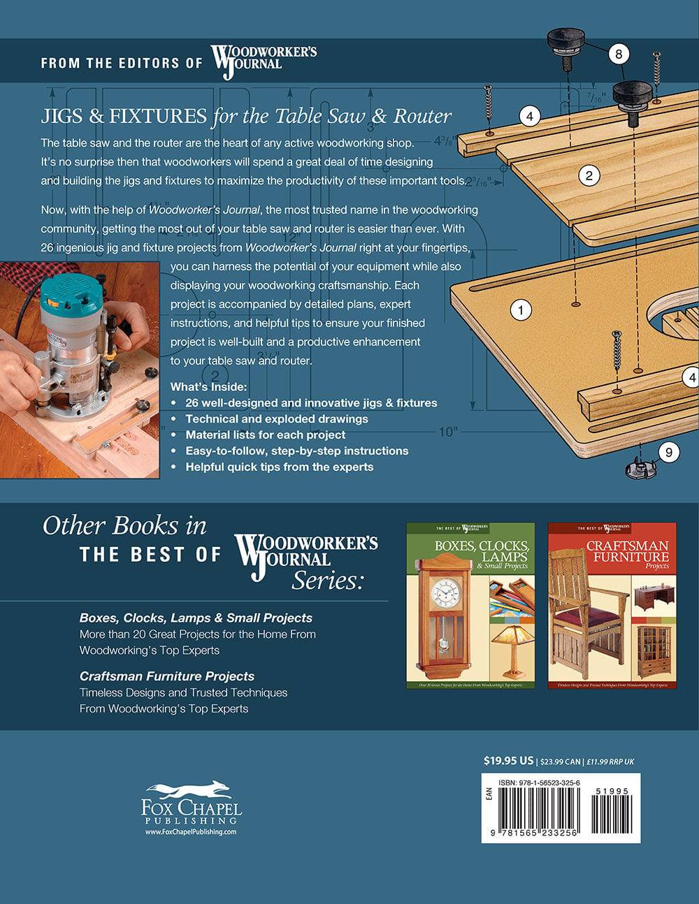 Jigs & Fixtures for the Table Saw & Router - Fox Chapel Publishing Co.