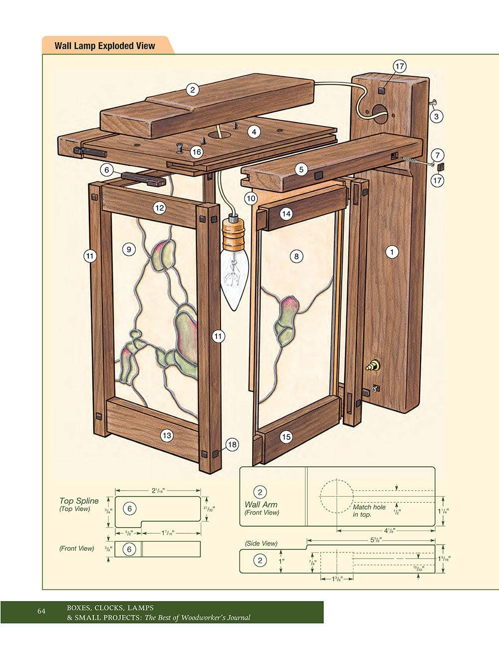 Boxes, Clocks, Lamps, and Small Projects (Best of WWJ) - Fox Chapel Publishing Co.