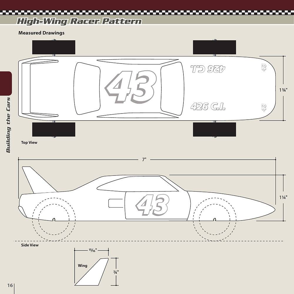 Pinewood Derby Designs & Patterns - Fox Chapel Publishing Co.