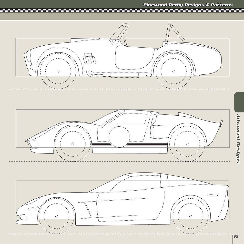 Pinewood Derby Designs & Patterns - Fox Chapel Publishing Co.