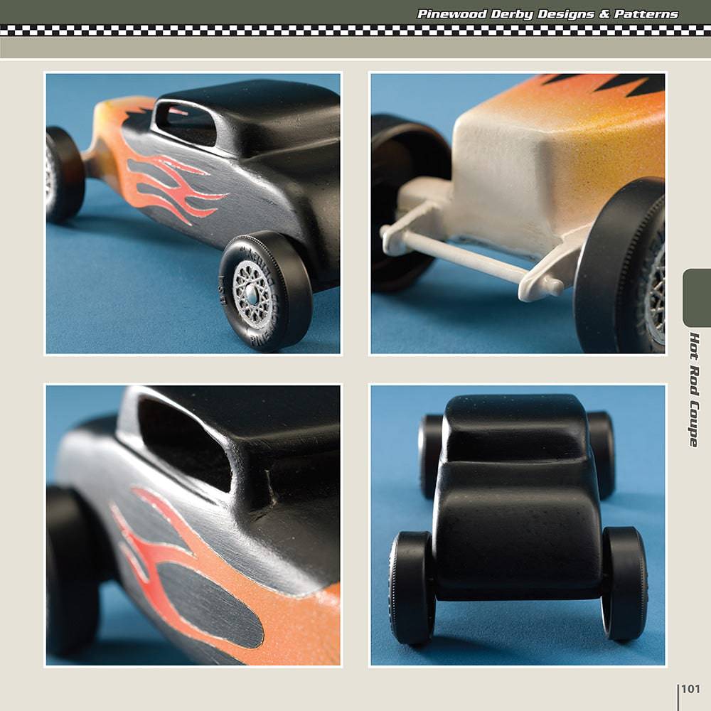 Pinewood Derby Designs & Patterns - Fox Chapel Publishing Co.