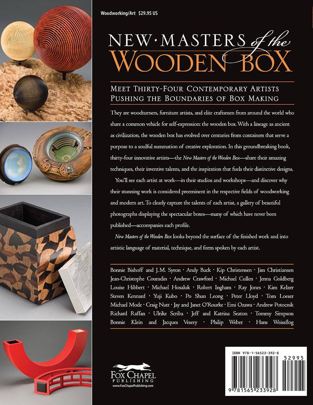 New Masters of the Wooden Box - Fox Chapel Publishing Co.