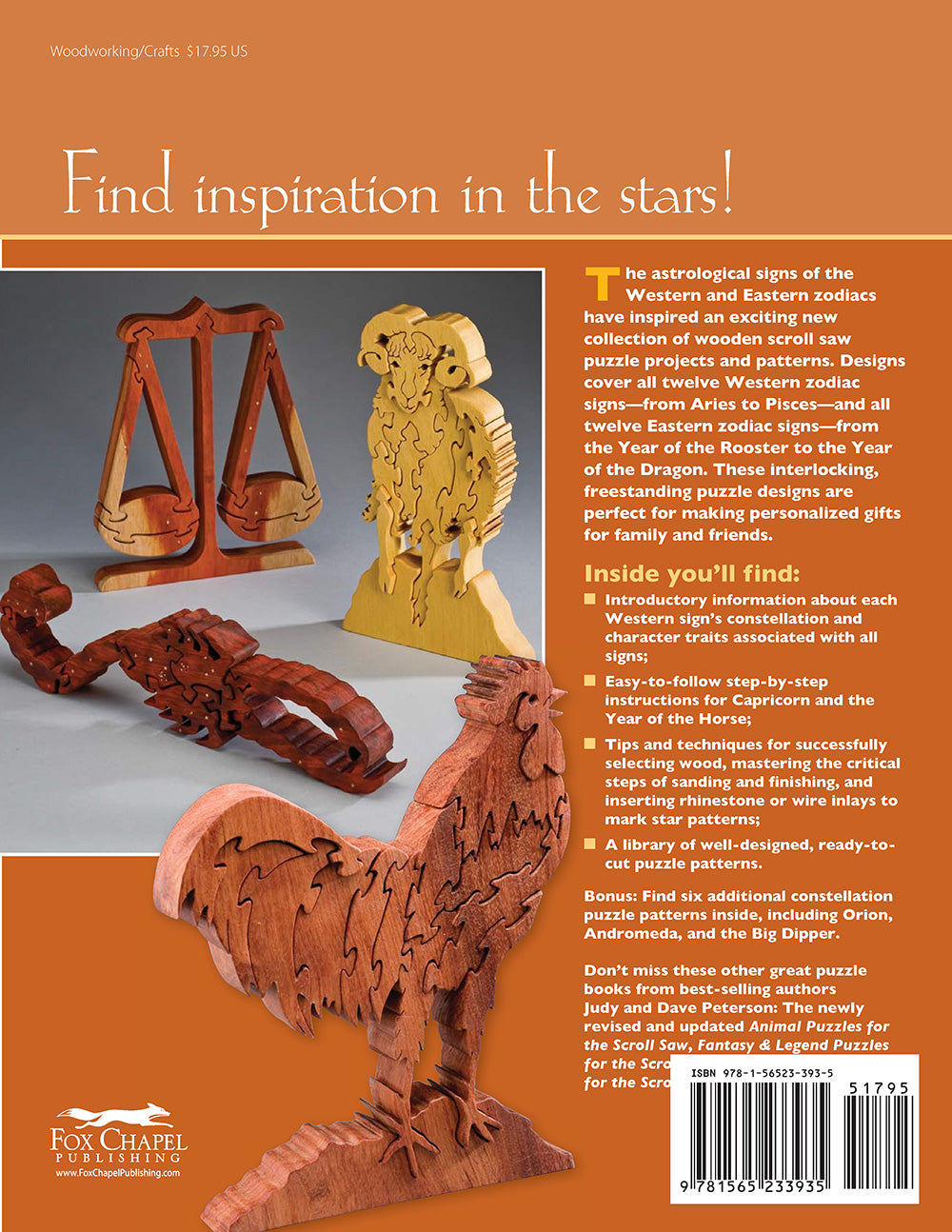 Zodiac Puzzles for Scroll Saw Woodworking - Fox Chapel Publishing Co.